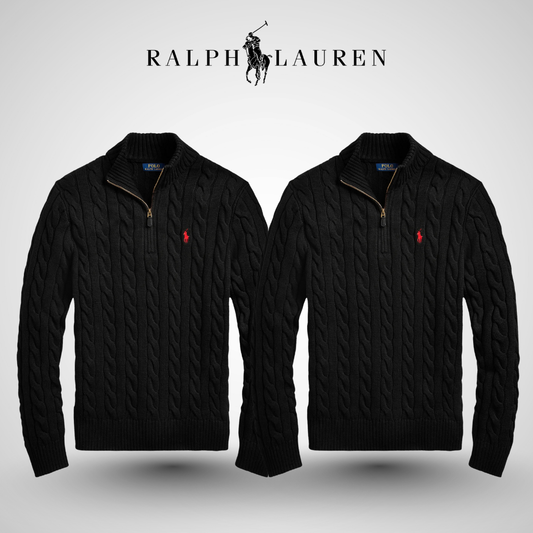 Suéter Ryvier™ en Coton Tricoté à Col Zippé (1 ACHETÉ = 1 OFFERT)